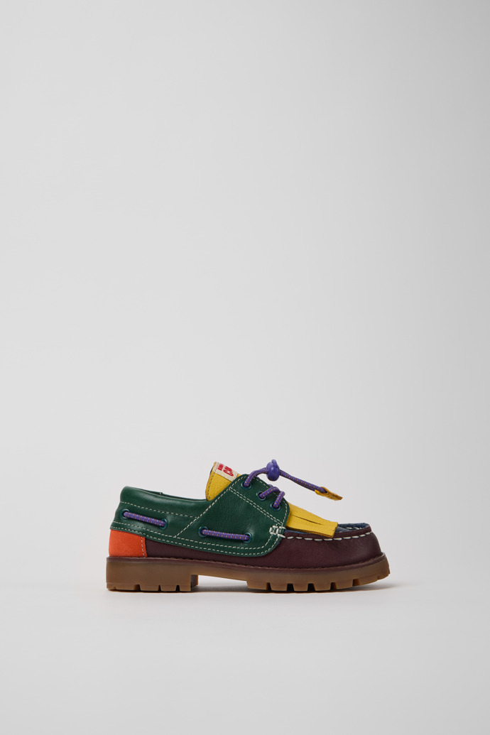 Bobo Choses x Camper Multicolor Leather and Nubuck Nautical for Kids.