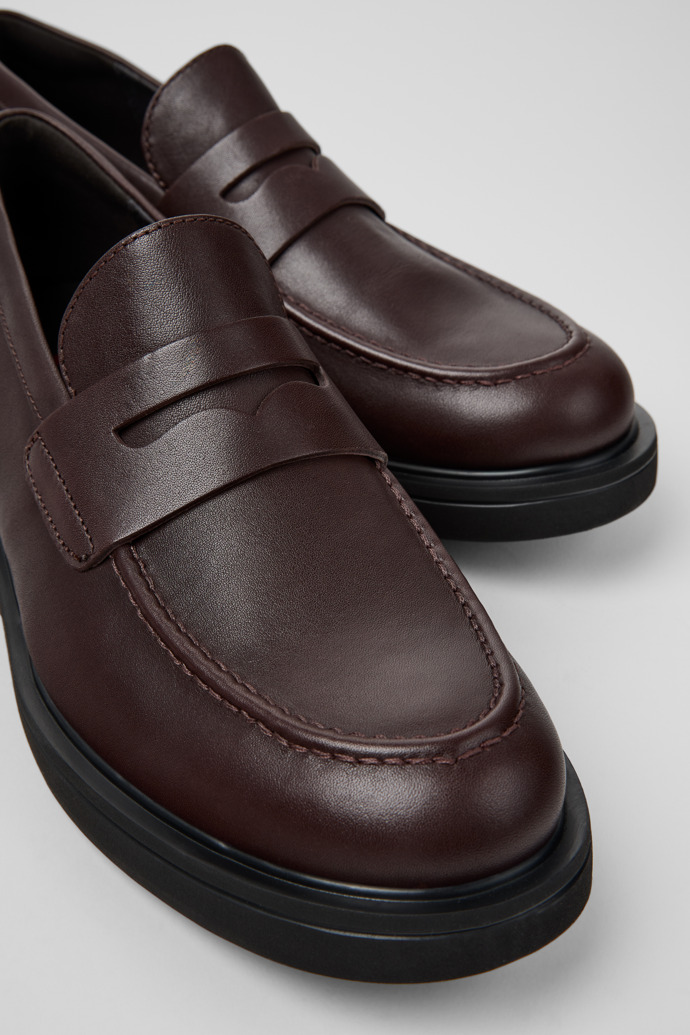 Norman Brown Leather Shoes for Men.