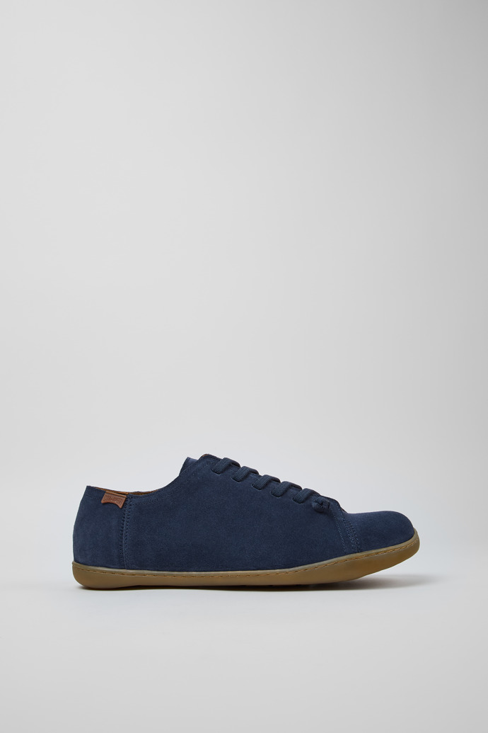 Peu Blue nubuck shoes for men