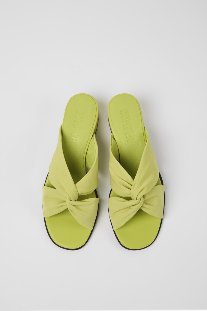 Katie Green textile sandals for women