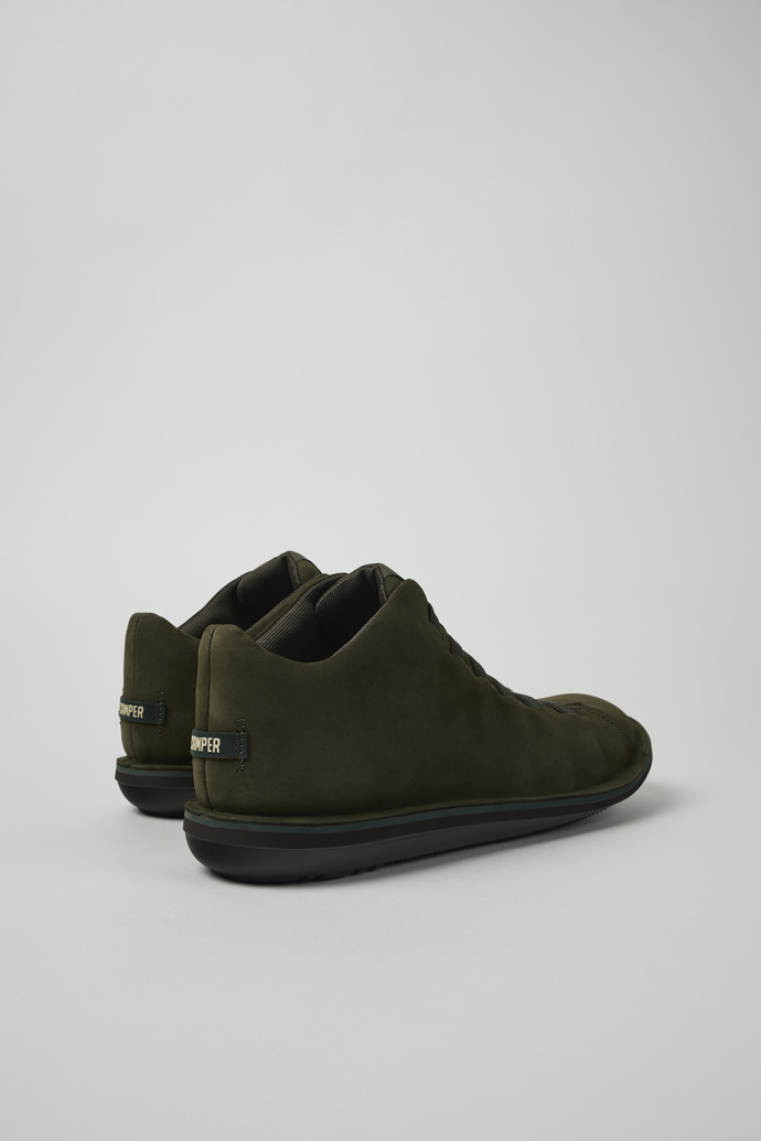 Beetle Green nubuck sneakers