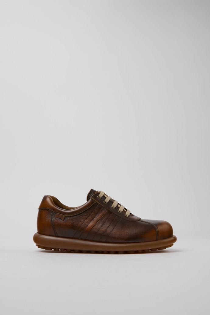 Pelotas Brown Leather Women's Shoe.