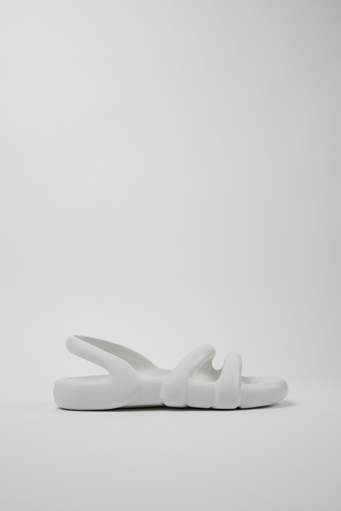 Kobarah Flat White Sandals.
