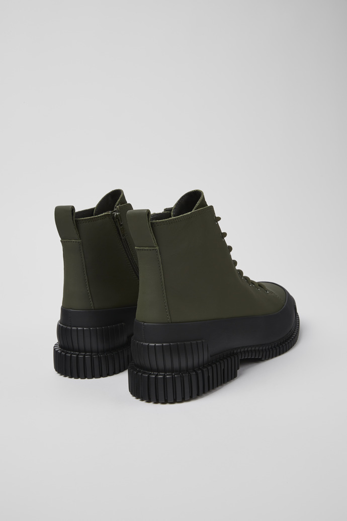 Pix Khaki lace up boot for men