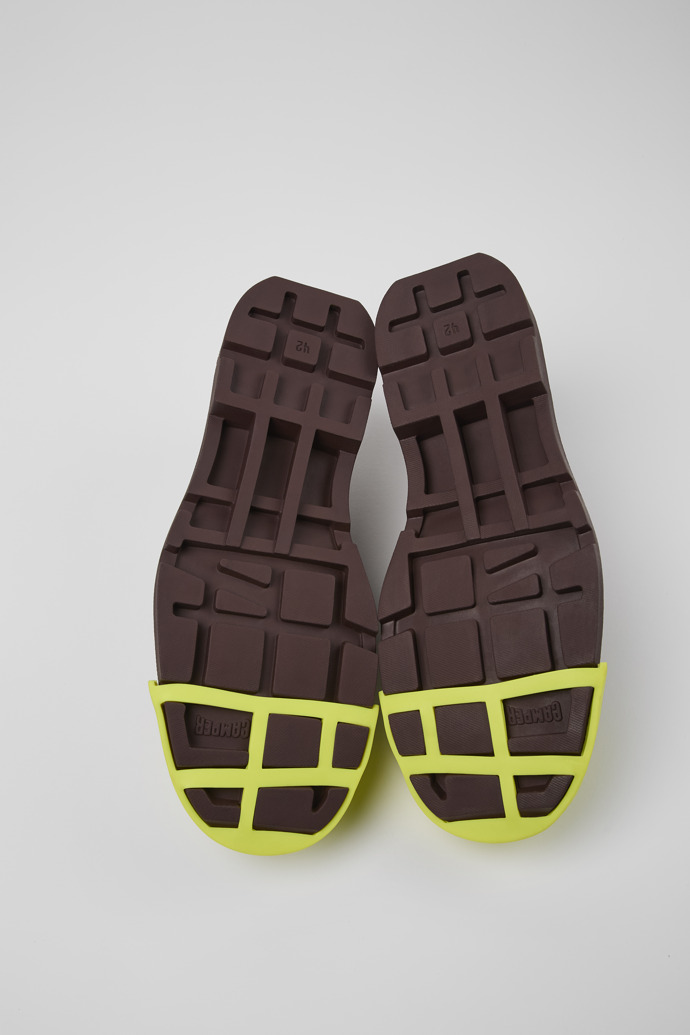 Junction Burgundy leather shoes for men