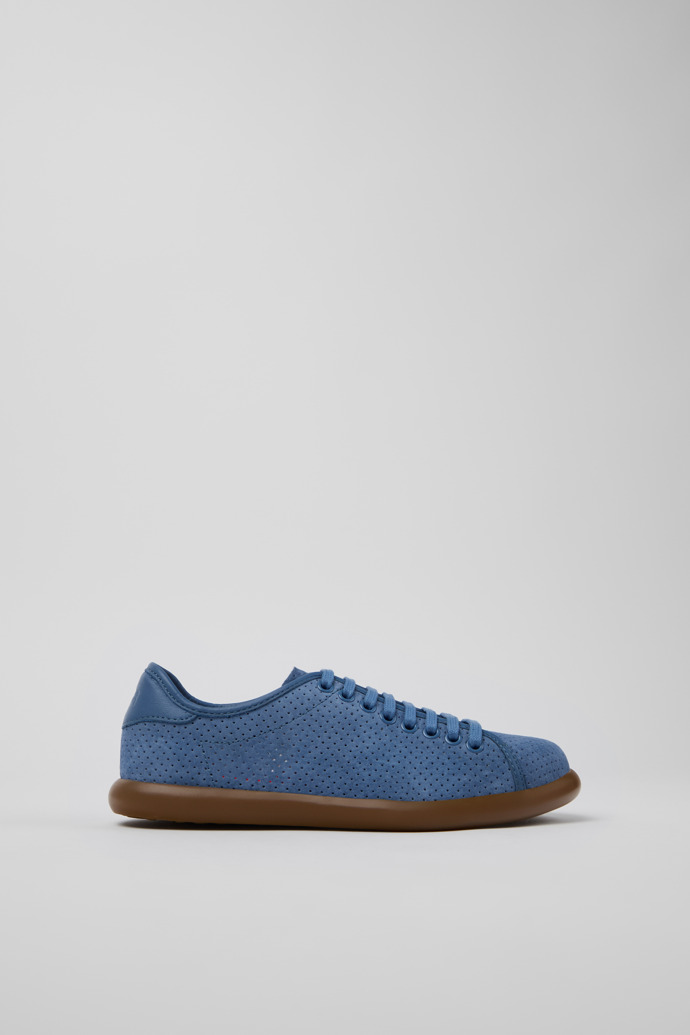 Pelotas Soller Blue Nubuck Sneakers for Women.