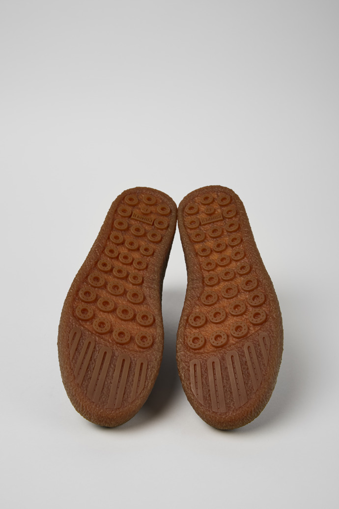 Peu Terreno Black Nubuck Desert Boot for Men