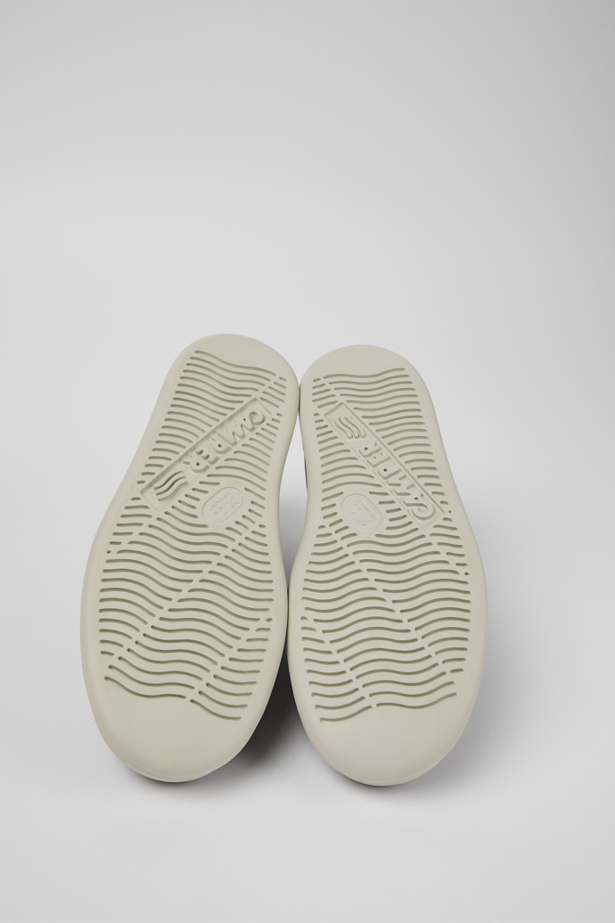 Runner Brown Leather Sneakers for Men.