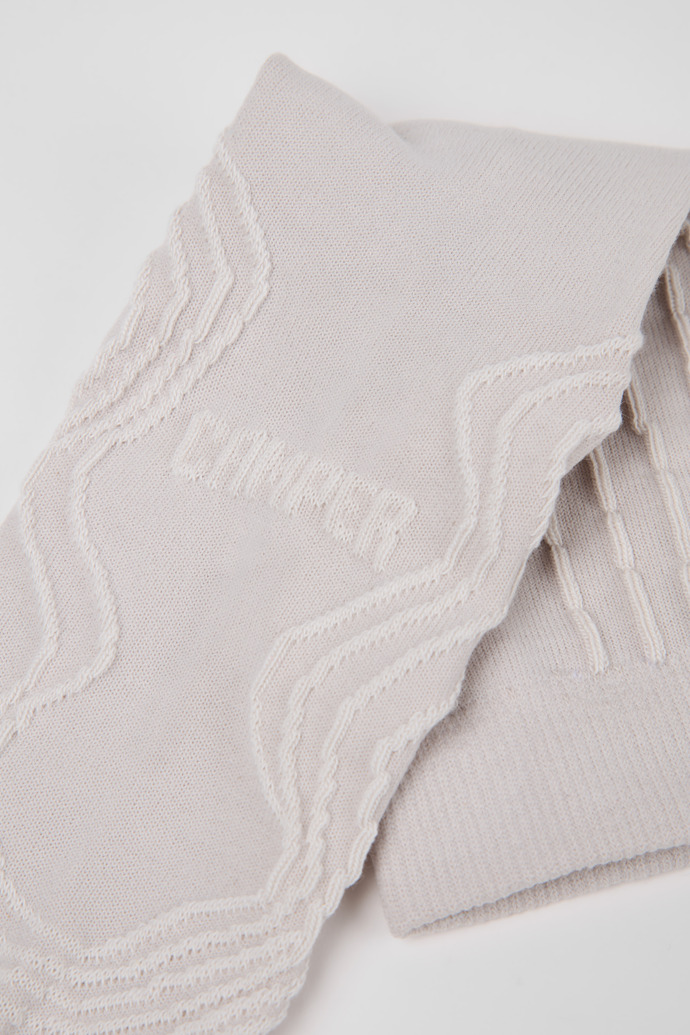 Socks White-gray organic cotton socks.