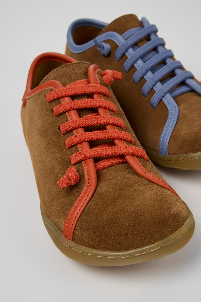 Twins Multicolor Recycled PET and Leather Shoes for Women.
