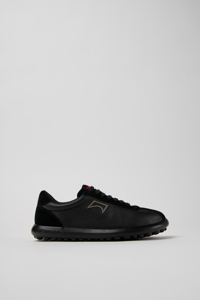 Pelotas XLF Black Leather and Nubuck Sneakers for Women.