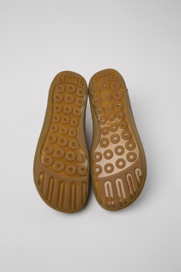 Twins Black Leather Men's Shoe.