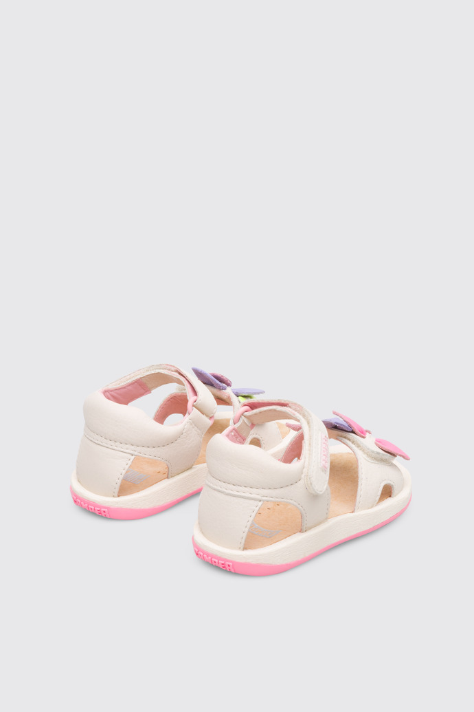 Twins Cream color strappy girl’s sandal
