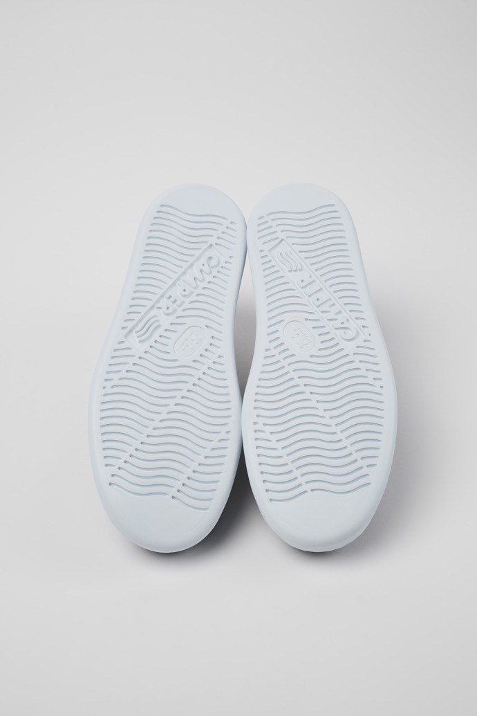 Runner Blue Leather Men's Sneakers.