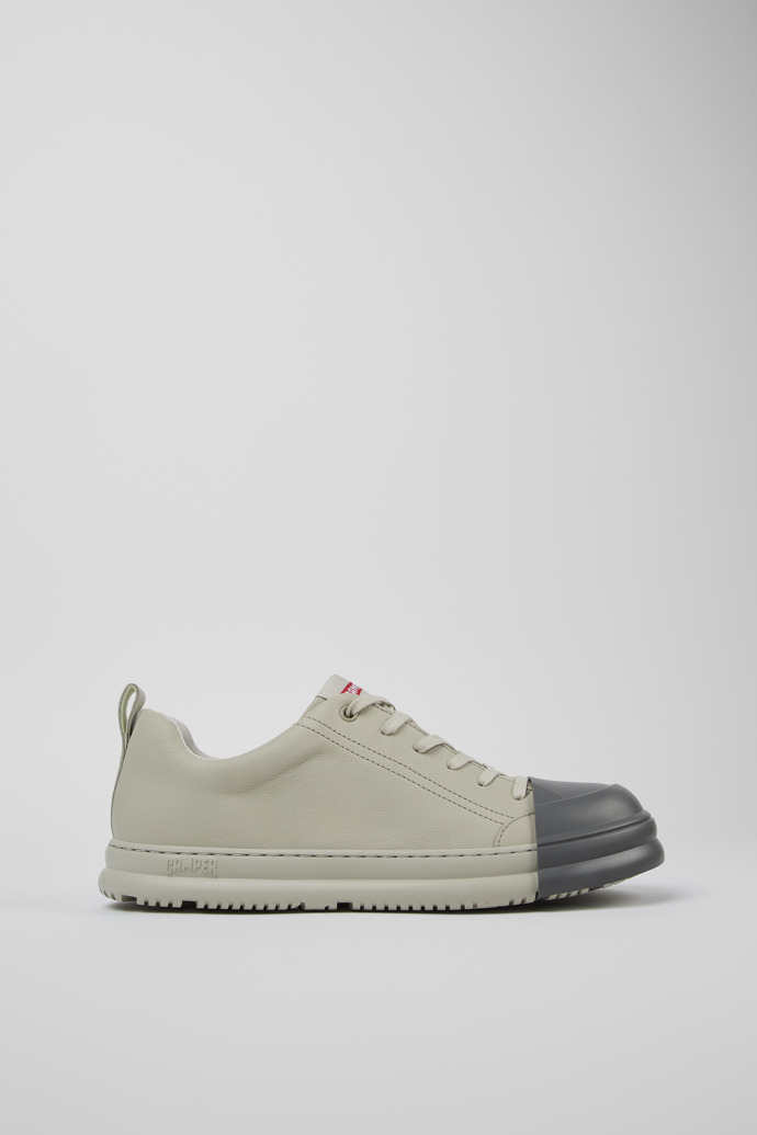 Junction Runner Gray leather sneakers