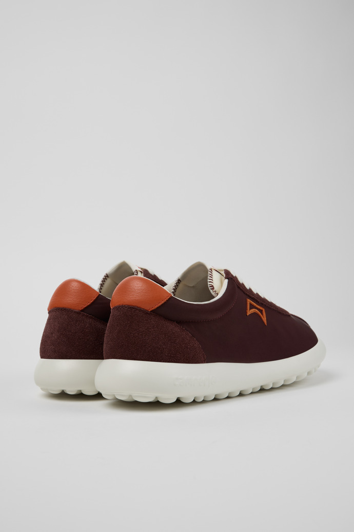 Pelotas XLF Burgundy Textile and Nubuck Sneakers for Men.