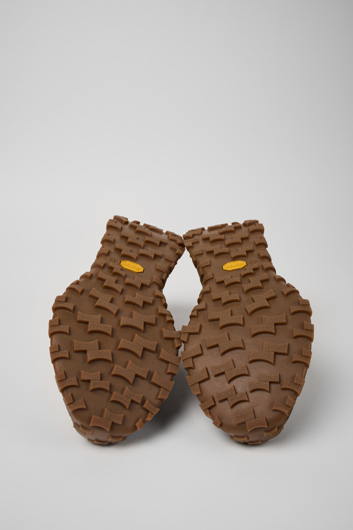 Drift Trail VIBRAM Brown Textile/Nubuck Sneaker for Men