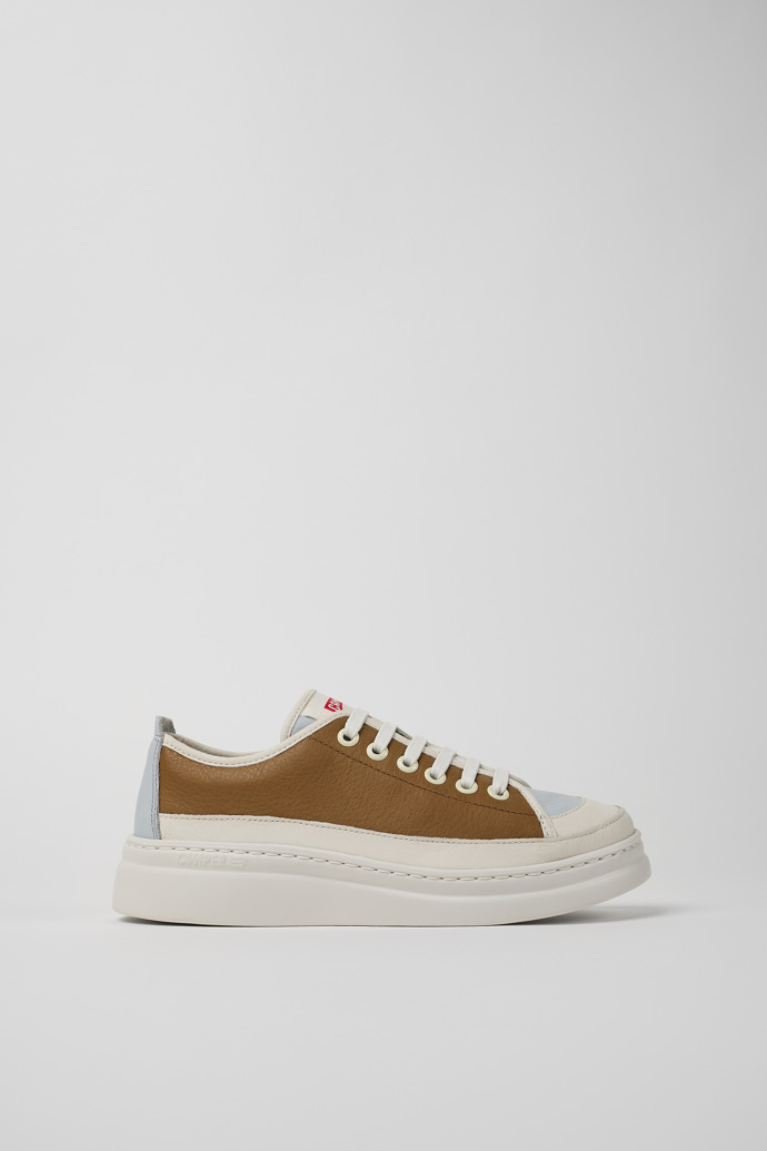 Twins Multicolored Leather Sneaker for Women