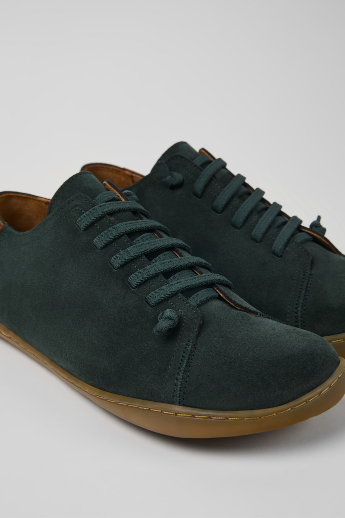 Peu Green nubuck shoes for men