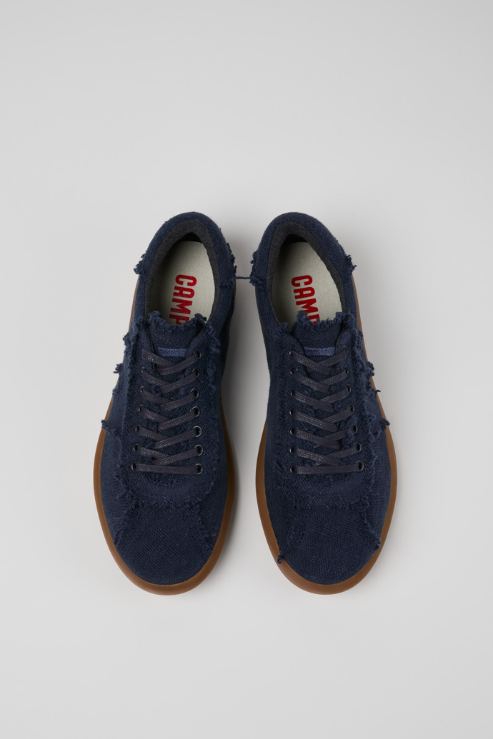 Pelotas Soller Blue Organic Cotton Men's Sneakers.
