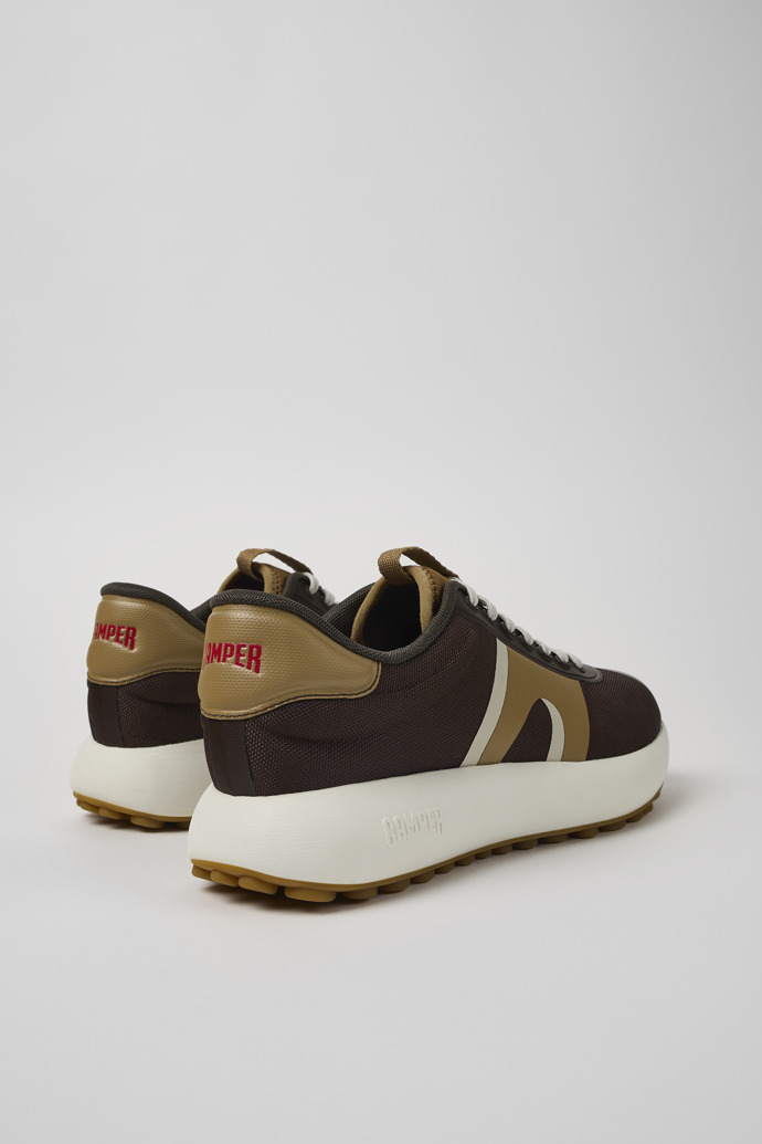 Pelotas Athens Brown Textile Sneaker for Men