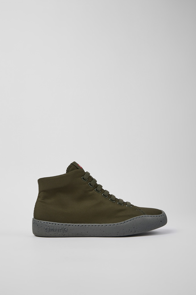 Peu Touring Green textile ankle boots for women