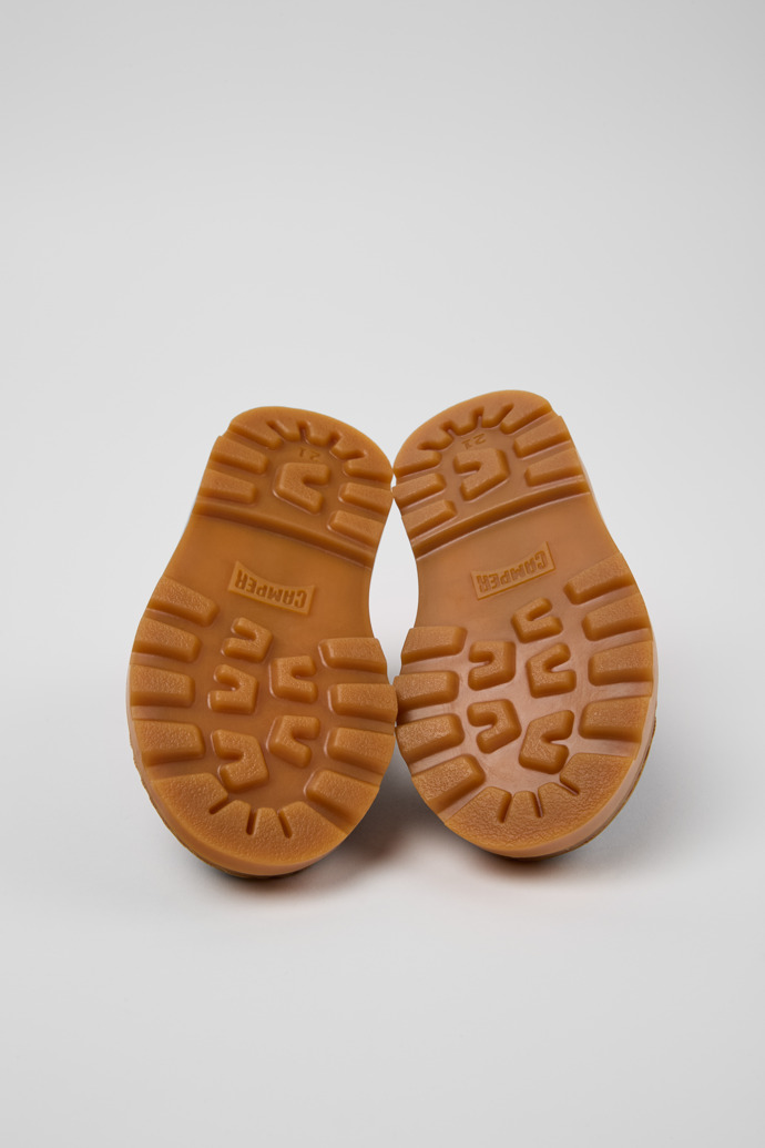 Brutus Blue Leather Ankle Boots for Kids.