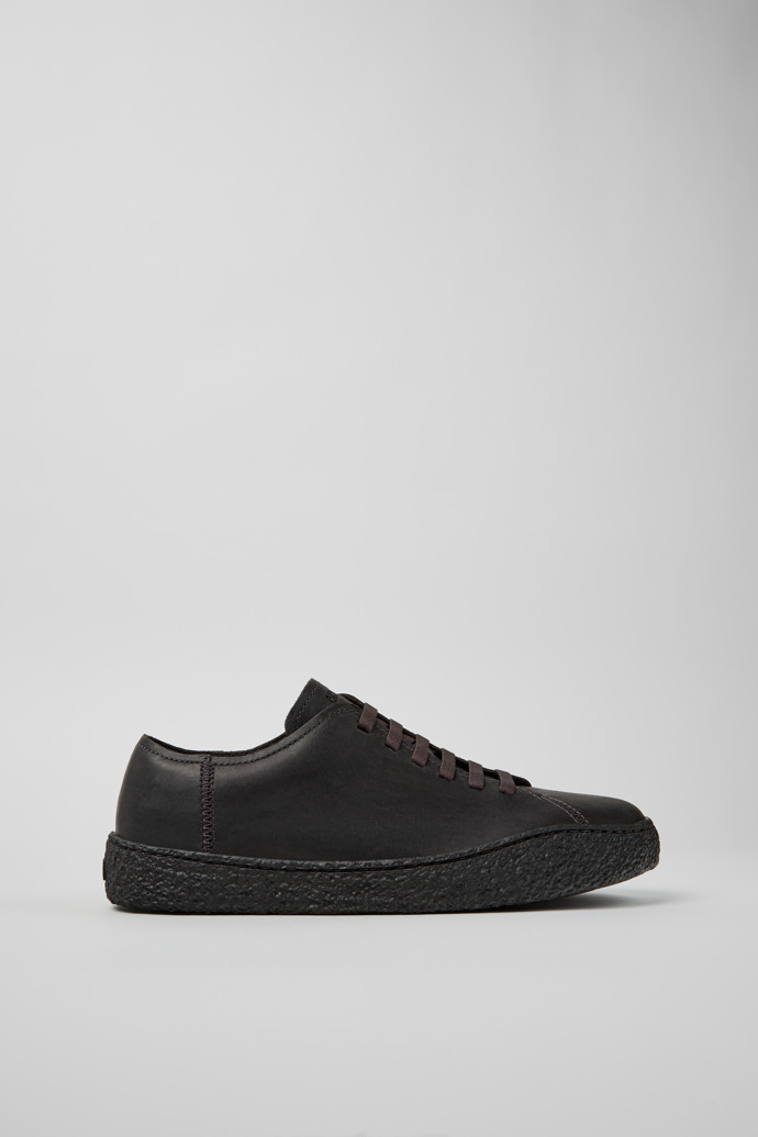 Peu Terreno Gray Nubuck Shoes for Men.