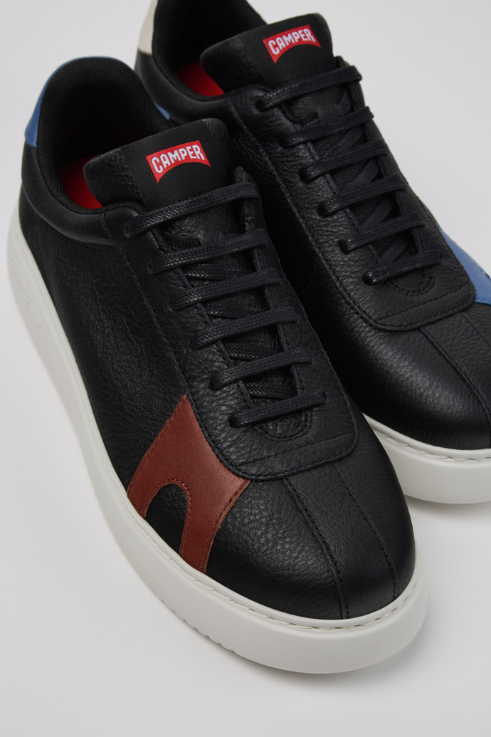 Twins Multicolor Leather Sneakers for Men.