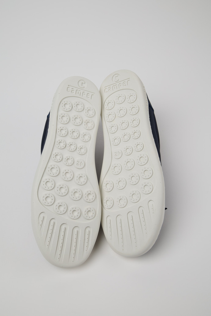 Peu Touring Blue Recycled PET Men's Sneakers.