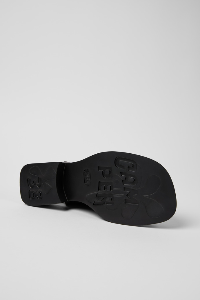 Dana Black Leather Moccasin/Nautical Shoes for Women.