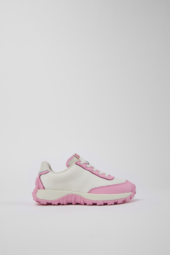 Drift Trail White Textile/Leather Sneaker