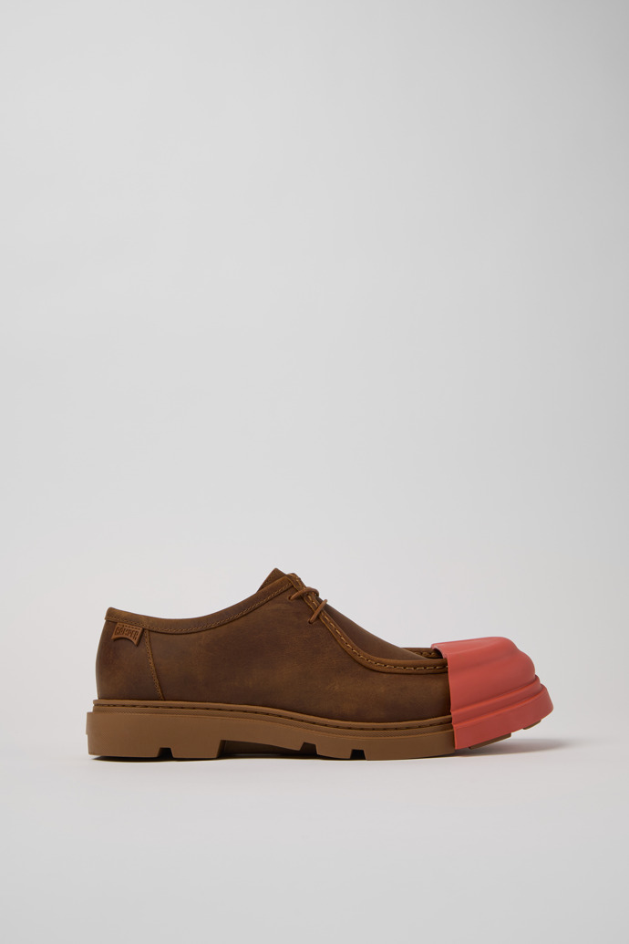 Junction Brown Regenerative Leather Shoes for Men.