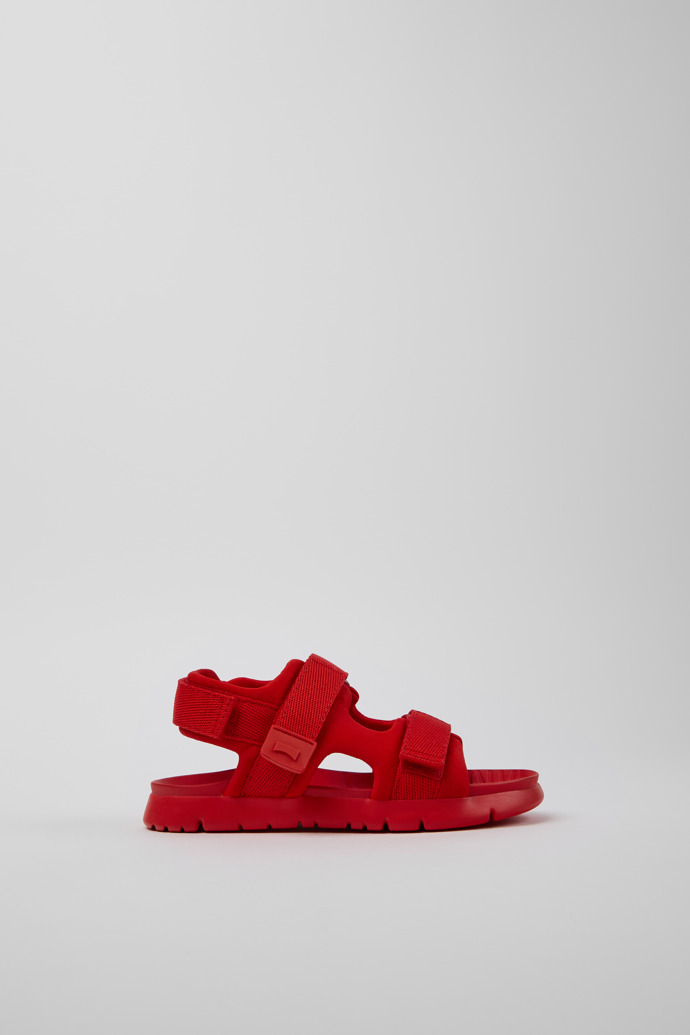 Oruga Red Textile Kids' Sandal.