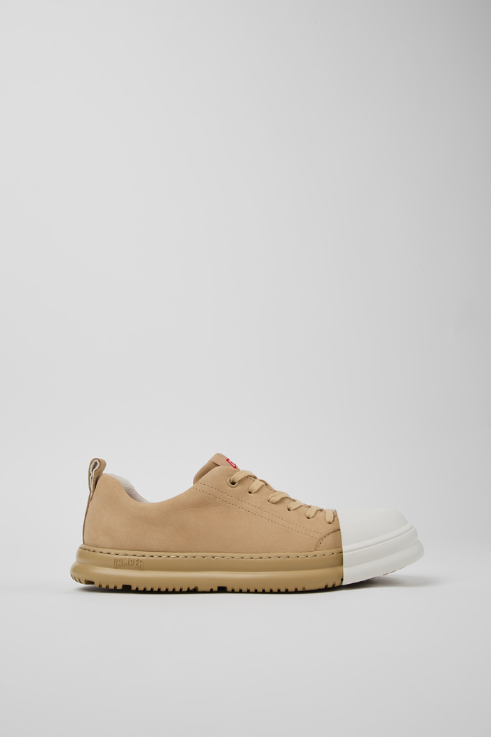 Junction Runner Beige Nubuck Sneakers for Women.
