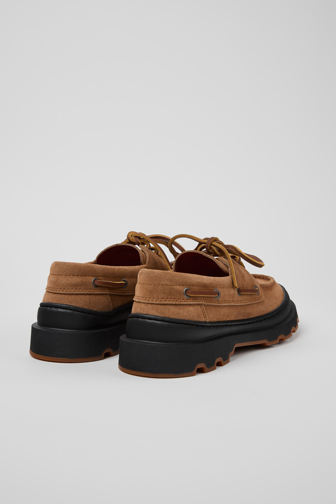 Brutus+ Brown Nubuck Shoes for Women.