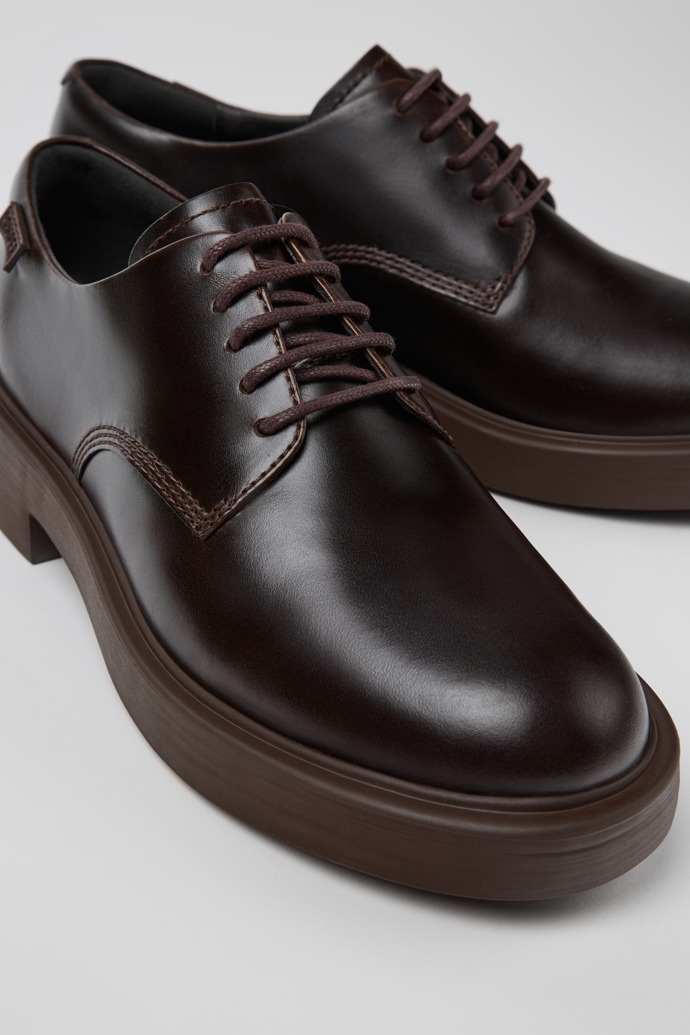 Dean Brown leather shoes for women