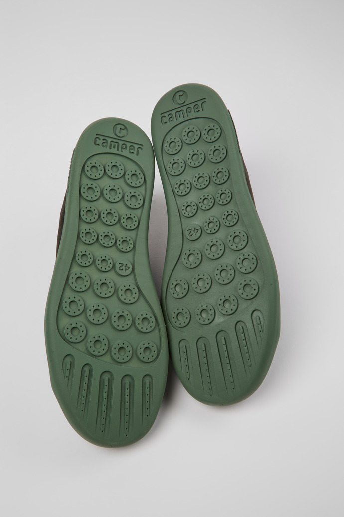 Peu Touring Gray nubuck sneakers for men