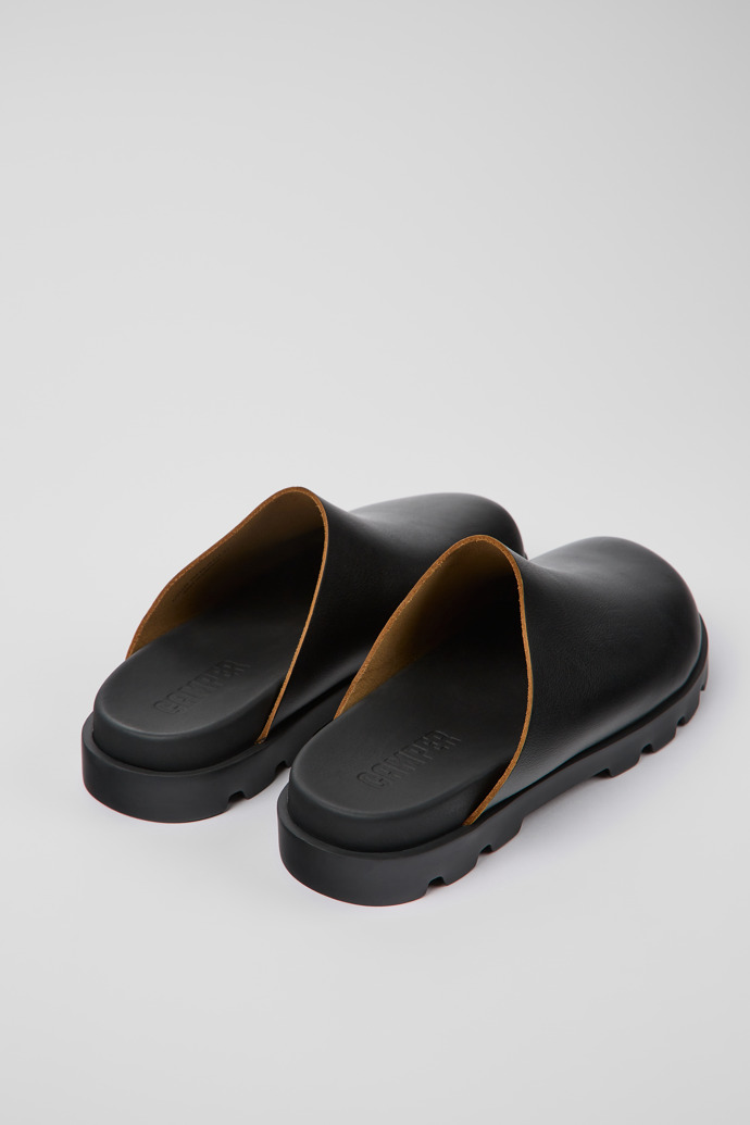 Brutus Sandal Black Leather Sandals for Women.