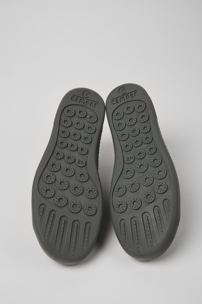 Peu Touring Blue Leather Sneakers for Men.