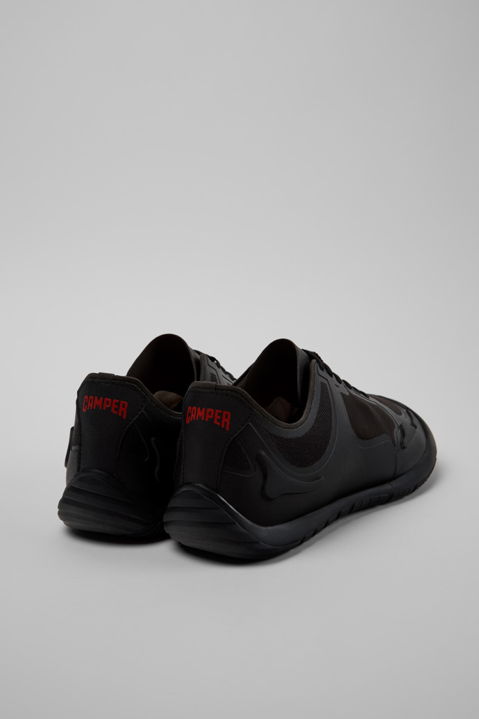 Path Black Textile Men's Sneakers.