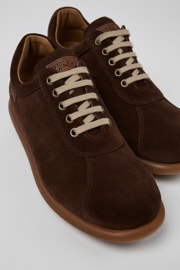Pelotas Brown nubuck shoes for men