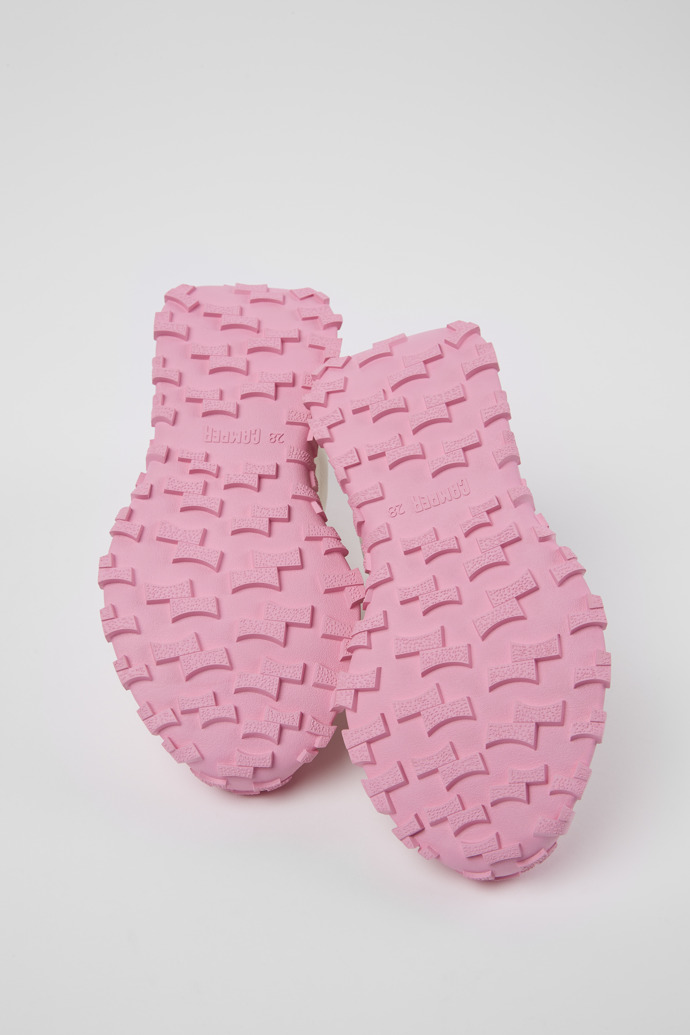 Drift Trail White Textile/Leather Sneaker