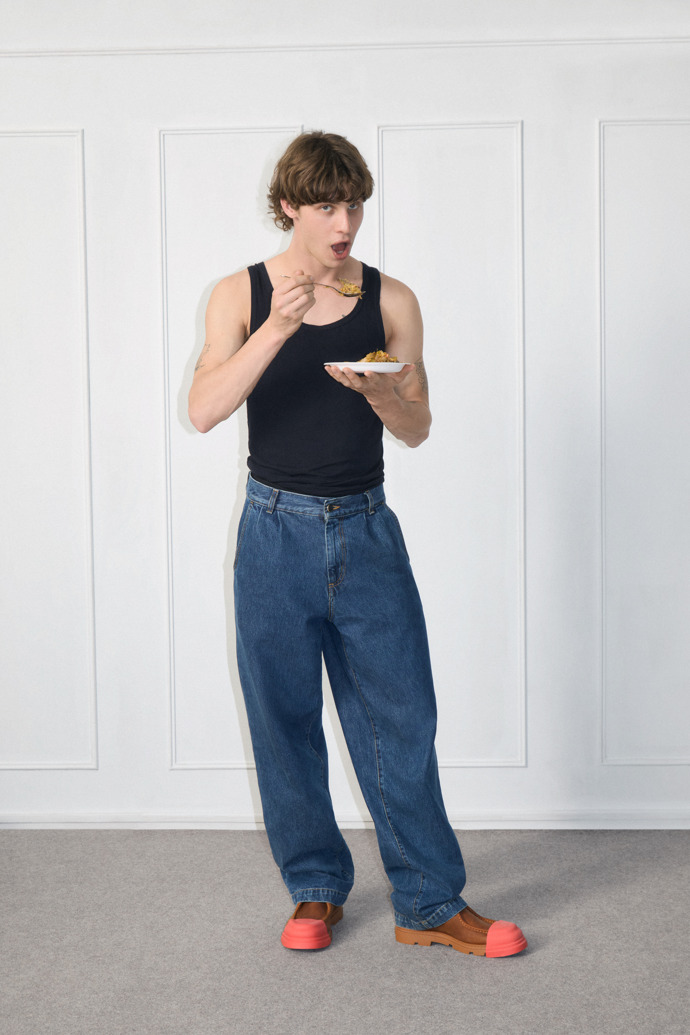 Junction Brown Regenerative Leather Shoes for Men.