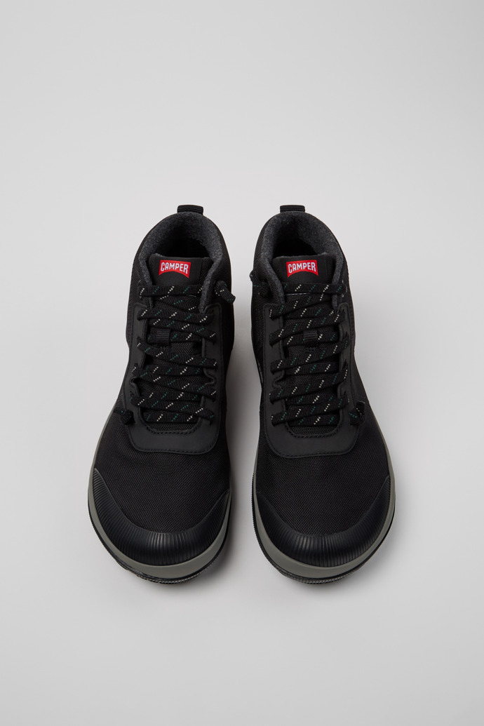 Peu Pista GM - GORE-TEX Black Textile Ankle Boots for Men.