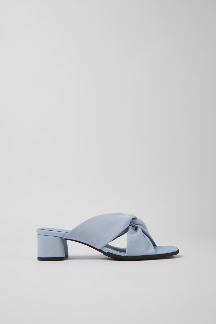 Katie Blue textile sandals for women