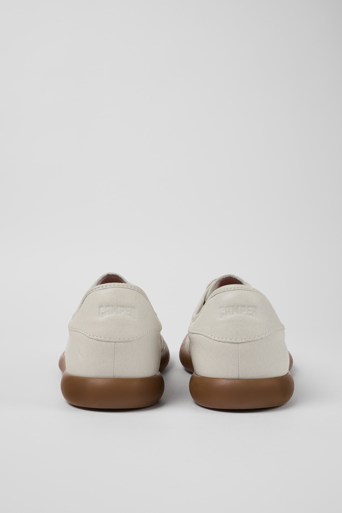 Pelotas Soller White Leather Men's Sneakers.