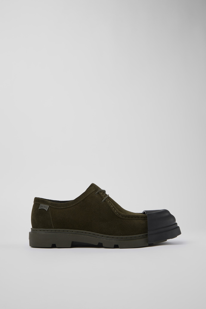 Junction Green Nubuck Wallabee for Men