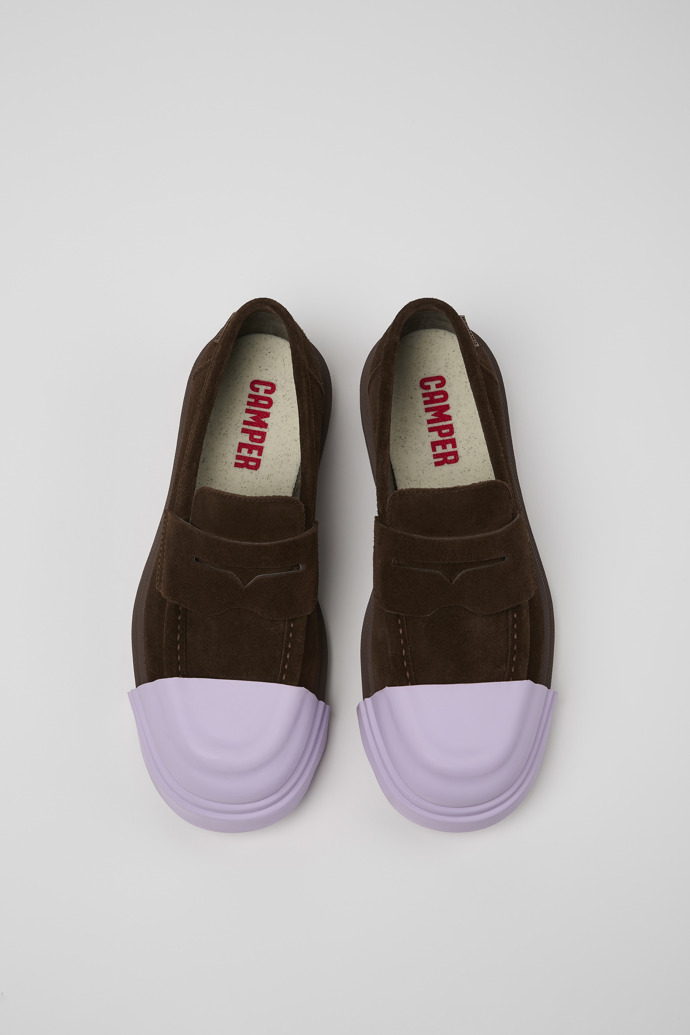 Junction Brown Nubuck Moccasin for Men