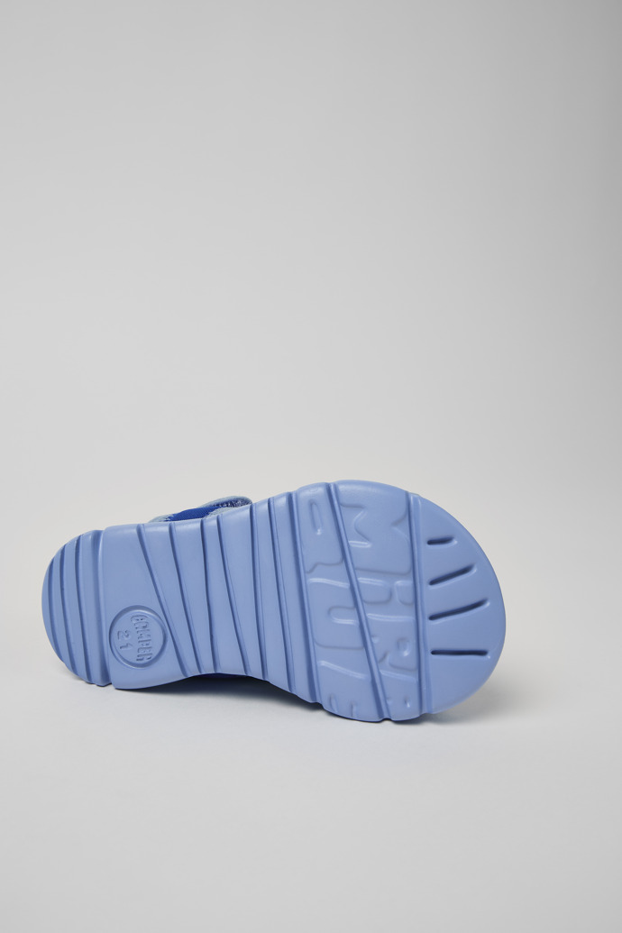 Oruga Blue Textile Sandal
